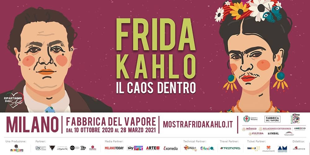 Frida Kahlo - Il Caos Dentro: from 10th October to 31th March in Milan